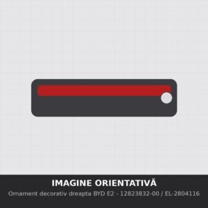 Ornament decorativ dreapta BYD E2 12823832-00 - imagine orientativa